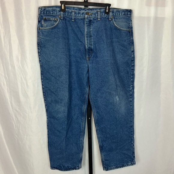 Carhartt Flannel Lined Relaxed Fit Jeans B21 DST, size 46x30 - Picture 1 of 6